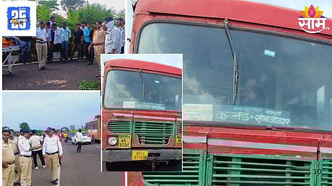 धक्कादायक! धावत्या बसमधून महिलेची उडी; चाकाखाली येताच डोक्याचा झाला चेंदामेंदा