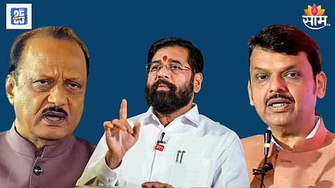 Ajit Pawar, Eknath Shinde and Devendra Fadnavis