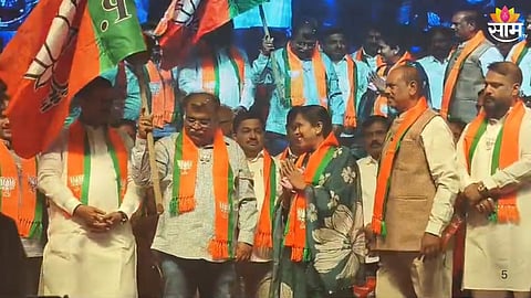 Former Corporator Tripti Bhoir Joins BJP:
