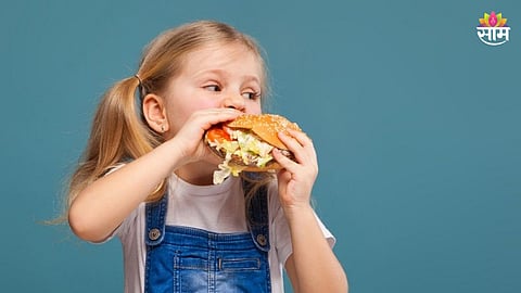 Children diabetes risk junk food