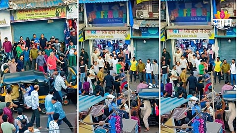 BJP workers brutally attacked by hawkers in Kurla Mumbai