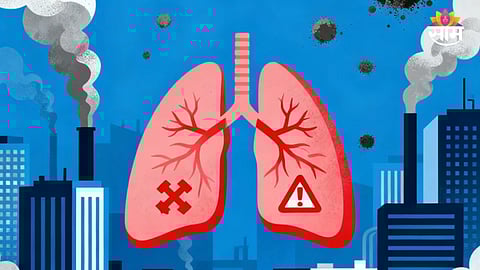 City air pollution lung health