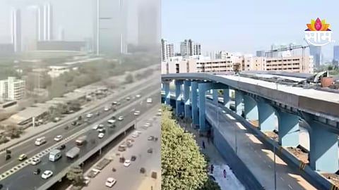 Mumbai Thane Nahur Airoli Flyover