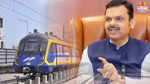 Mumbai–Navi Mumbai Airport Metro Project: