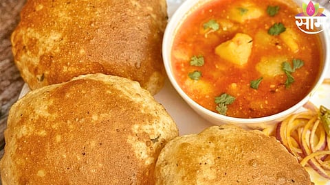 Aloo Puri Without Deep Frying