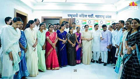 DCM Sunetra Pawar Meeting With NCP Mla