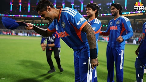 Suryakumar Yadav Bowing Down To Sanju Samson: