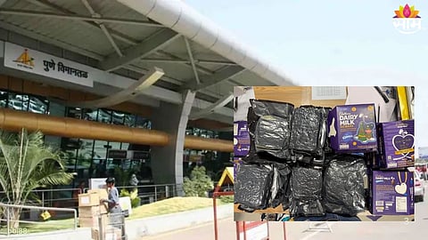 Hydroponic Ganja Smuggling at Pune Airport :