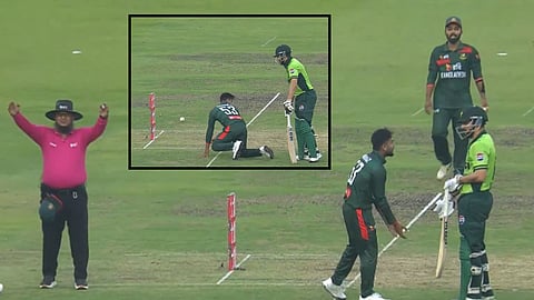 पाकिस्तान-बांगलादेशी खेळाडूंमध्ये मैदानातच राडा, रनआऊटवरून वाद, सलमान अली आगा-मेहदी हसनमध्ये जुंपली