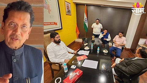 खरातसोबतच्या व्हायरल फोटोंवर दीपक केसरकरांचं स्पष्टीकरण; भेटीमागचं कारण सांगितलं