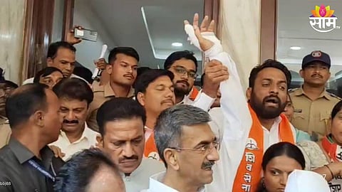 Satara Political Clash BJP-Shiv Sena: