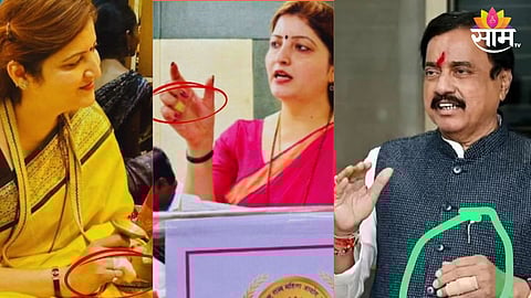 रुपाली चाकणकर, सुनील तटकरेंच्या बोटाला दुखापत कशी झाली? विरोधकांचा दावा काय? त्यावर कोण काय म्हणालं?