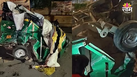 Gwalior Scorpio auto accident