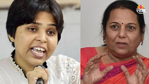 neelam gorhe on ashok kharat