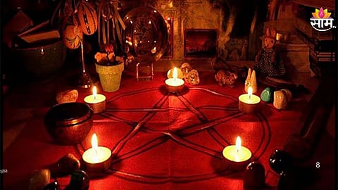 धक्कादायक! करोडपती होण्यासाठी मांडली तंत्र-मंत्राची पूजा; सासऱ्याने सुनेला विवस्त्र करून पूजेला बसवलं