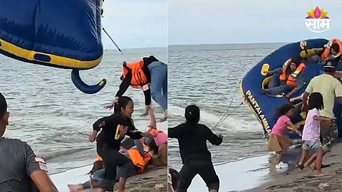 Banana boat accident