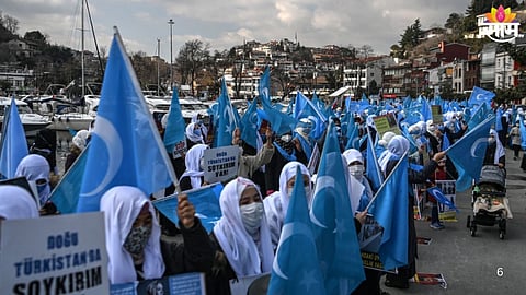 Members of East Turkistan National Movement mark memorial day while renewing calls for independence from China.
