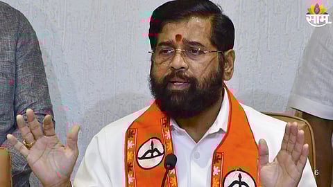 Leaders from opposition parties join Shiv Sena Shinde faction during a grand induction event in Konkan.