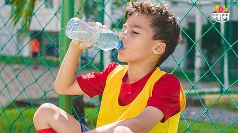 Summer heat children