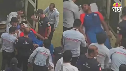 Delhi Capitals net bowler injury