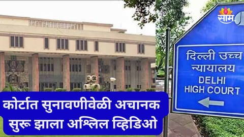 Delhi High Court: हायकोर्टात सुनावणीवेळी सुरू झाला अश्लिल व्हिडिओ, न्यायाधीशांसह सगळ्यांनाच बसला धक्का