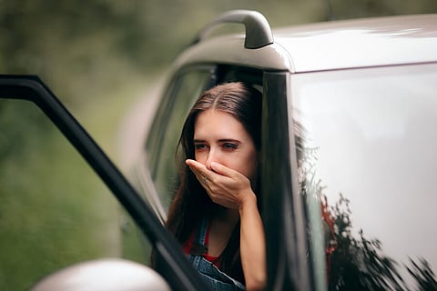 MARATHI NEWS why do we vomit while traveling?