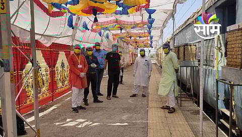 Corona Wards In Nandurbar Railway Station
