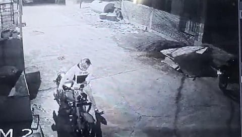 Gang of thieves were captured on CCTV cameras