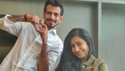 CHAHAL AND DHANASHREE