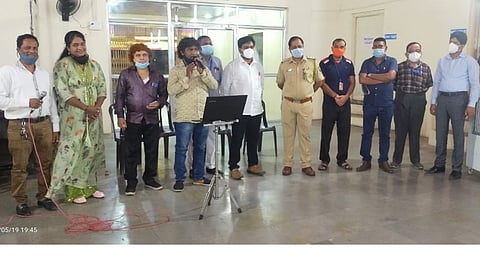At Covid Hospital the artists perform songs and the patients did dance on it