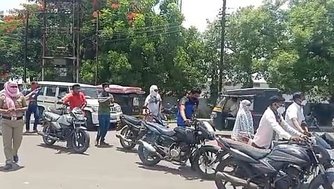 Action against 80000 vehicle owners in 3 months of Corona