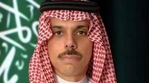 وزير الخارجية الأمير فيصل بن فرحان