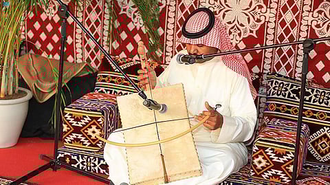 الجناح السعودي بمعرض "إكسبو 2020 دبي" يحتفي بـ"الربابة" ومفردات الضيافة السعودية