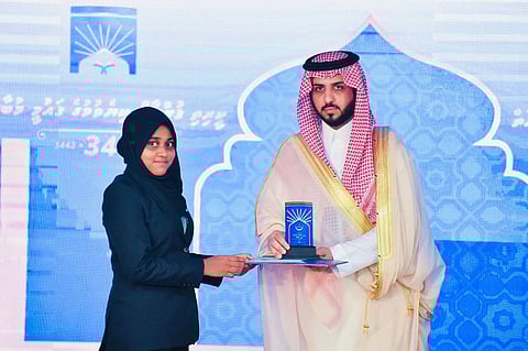 وزارة الشؤون الإسلامية تشارك في دعم مسابقة القرآن الكريم بجمهورية المالديف