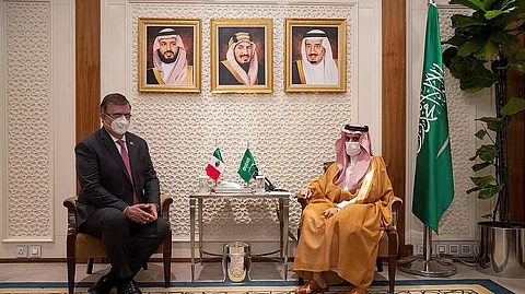 وزير الخارجية يستقبل نظيره المكسيكي ويبحثان تعزيز التعاون المشترك