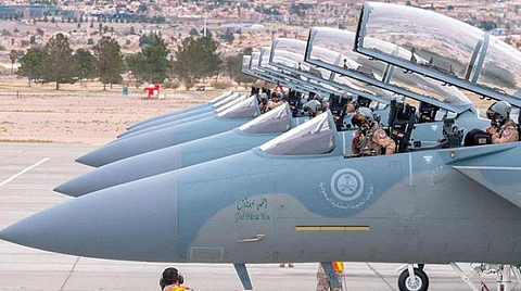 بمشاركة الـ "F15 C" و"F16".. انطلاق تمرين ثنائي بين القوات الجوية السعودية والأمريكية