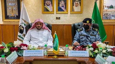 سعد المحيميد واللواء محمد البسامي يبحثان الخطة التشغيلية بالمسجد الحرام خلال رمضان
