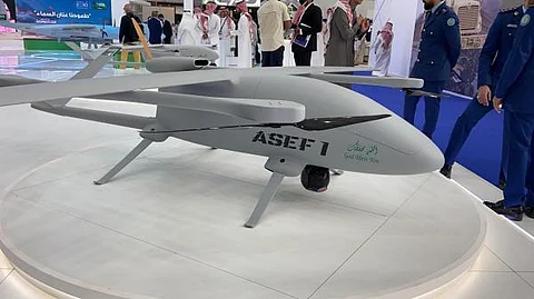 بينها الطائرة المسيرة "عاصف".."إنترا" السعودية تشارك بمنظومات مميزة في معرض الدفاع