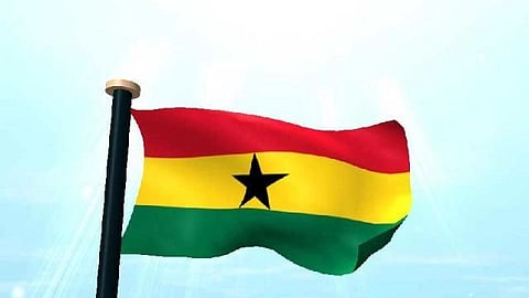 علم جمهورية غانا
