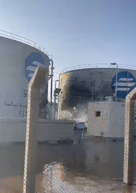 ميليشيا الحوثي تستهدف خزانات المياه بظهران الجنوب