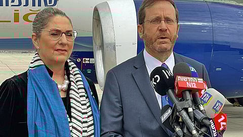 الرئيس الإسرائيلي يصل إلى تركيا في زيارة رسمية