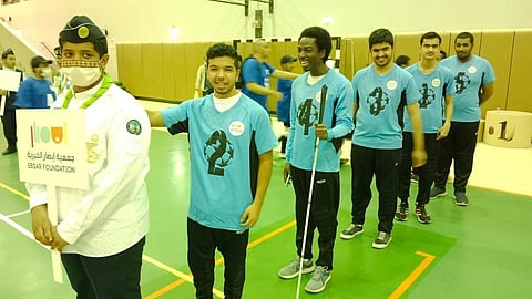 للمرة الثالثة على التوالي.. "إبصار" تشارك ببطولة كرة الهدف للمكفوفين