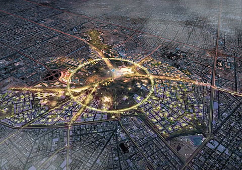 مشروع حديقة الملك سلمان بالرياض