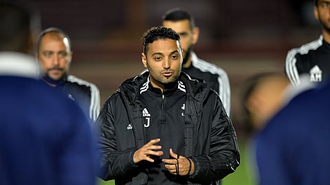 مدرب نادي الاتفاق الكابتن أحمد الحنفوش