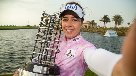 اللاعبة جورجيا هال