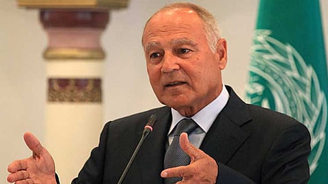 الأمين العام للجامعة العربية أحمد أبو الغيط