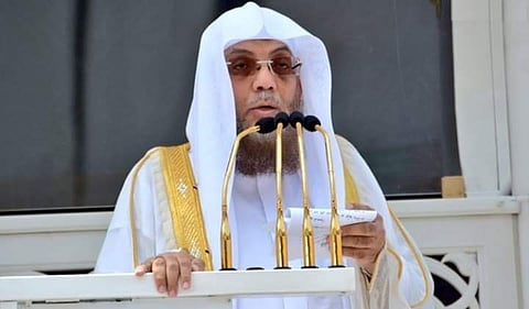 إمام وخطيب المسجد الحرام أسامة بن عبدالله خياط