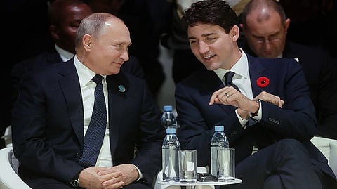 روسيا تحظر على رئيس الوزراء الكندي دخول أراضيها