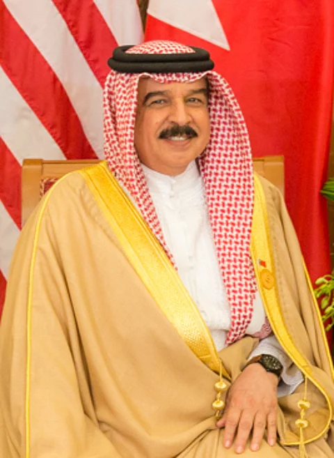 ملك مملكة البحرين الملك حمد بن عيسى آل خليفة