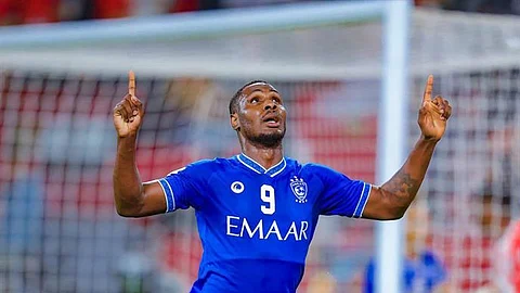مهاجم فريق الهلال أوديون إيغالو